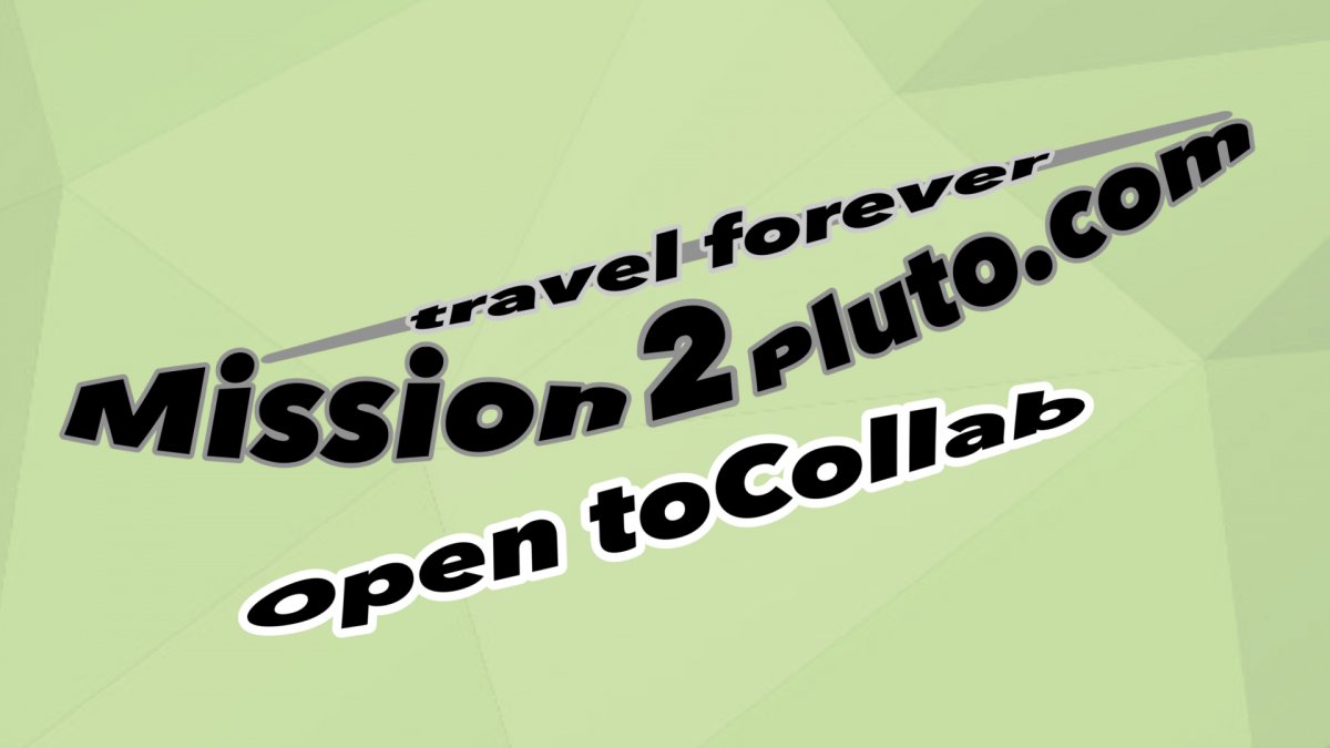 Collab with Mission 2 Pluto Mission 2 Pluto collaboration